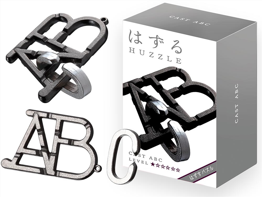 Hanayama Huzzle L1 Abc/Product Detail/Adult Games