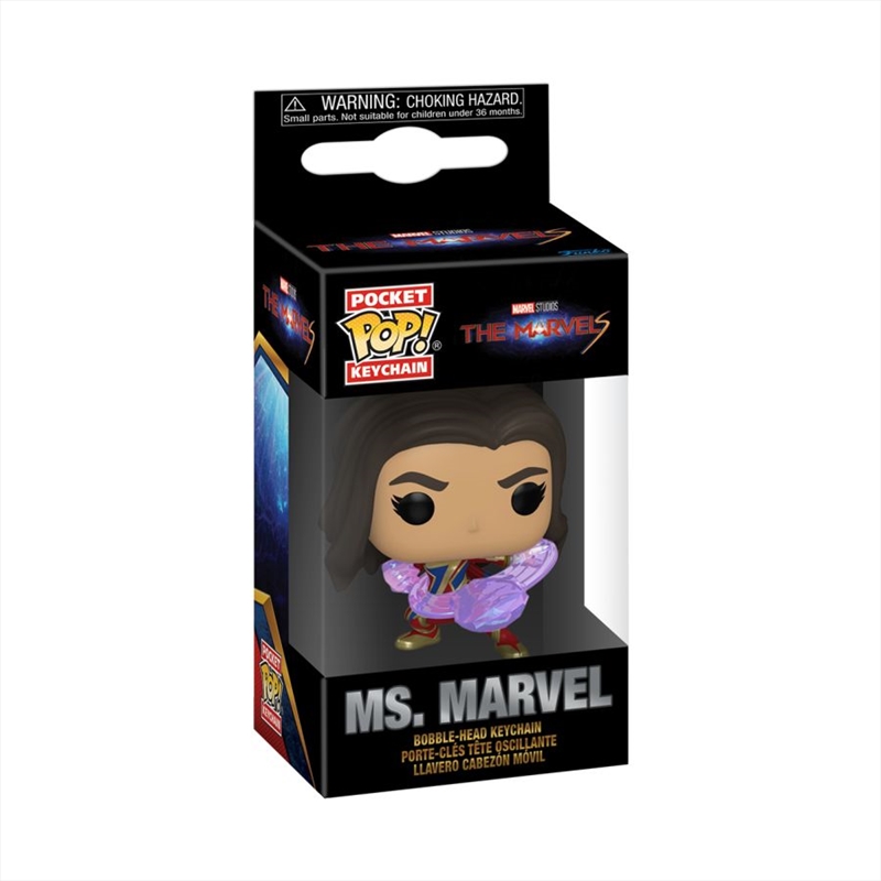 The Marvels (2023) - Ms. Marvel Pop! Keychain/Product Detail/Pop Vinyl Keychains
