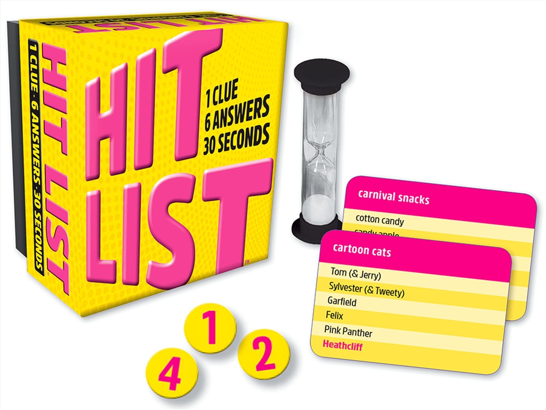 Hit List Party Game/Product Detail/Card Games