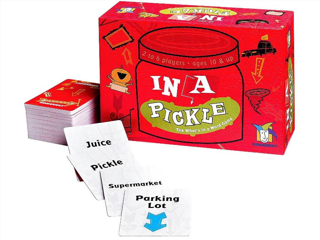 In A Pickle Whats In Word Game/Product Detail/Card Games