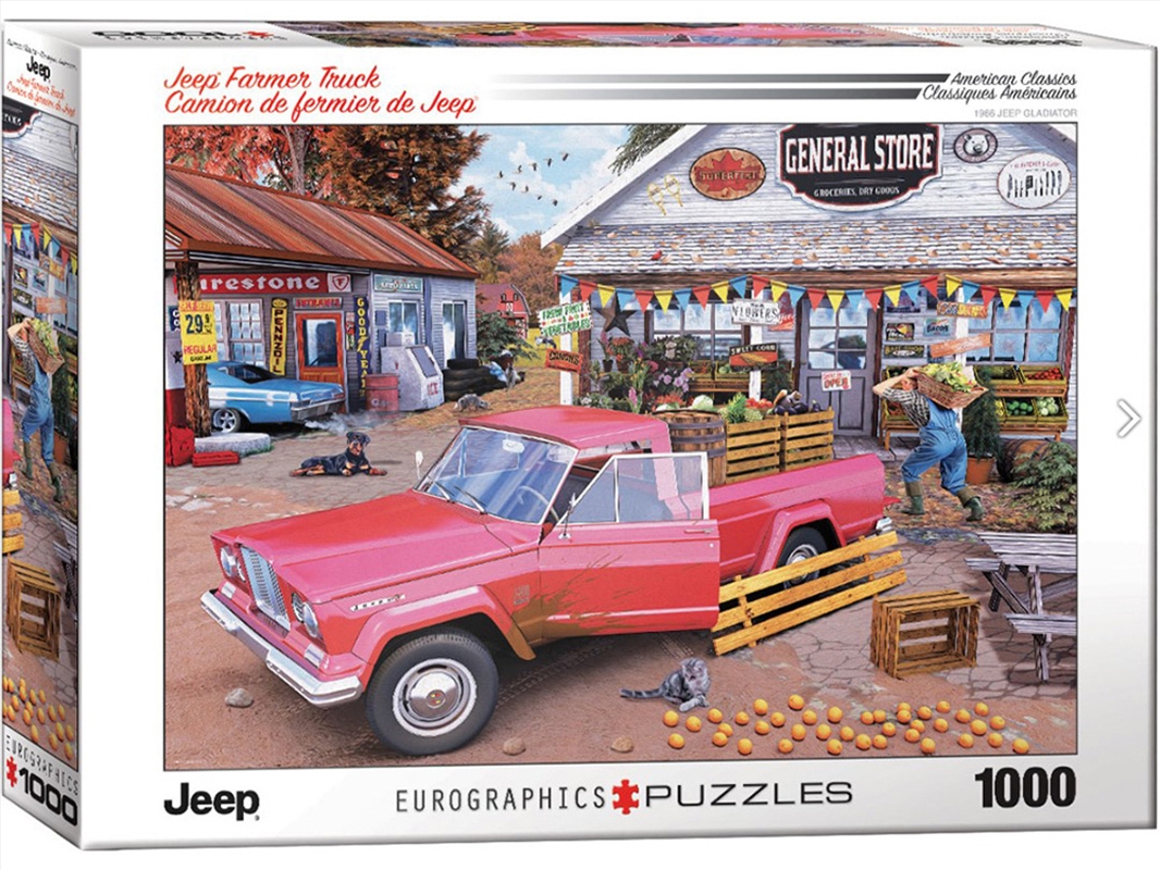 Jeep Farmer Truck 1000 Piece/Product Detail/Jigsaw Puzzles