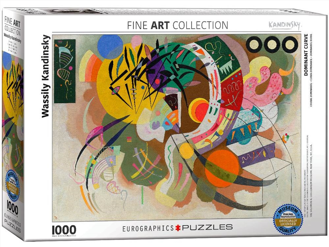 Kandinsky, Dominant Curve 1000 Piece/Product Detail/Jigsaw Puzzles