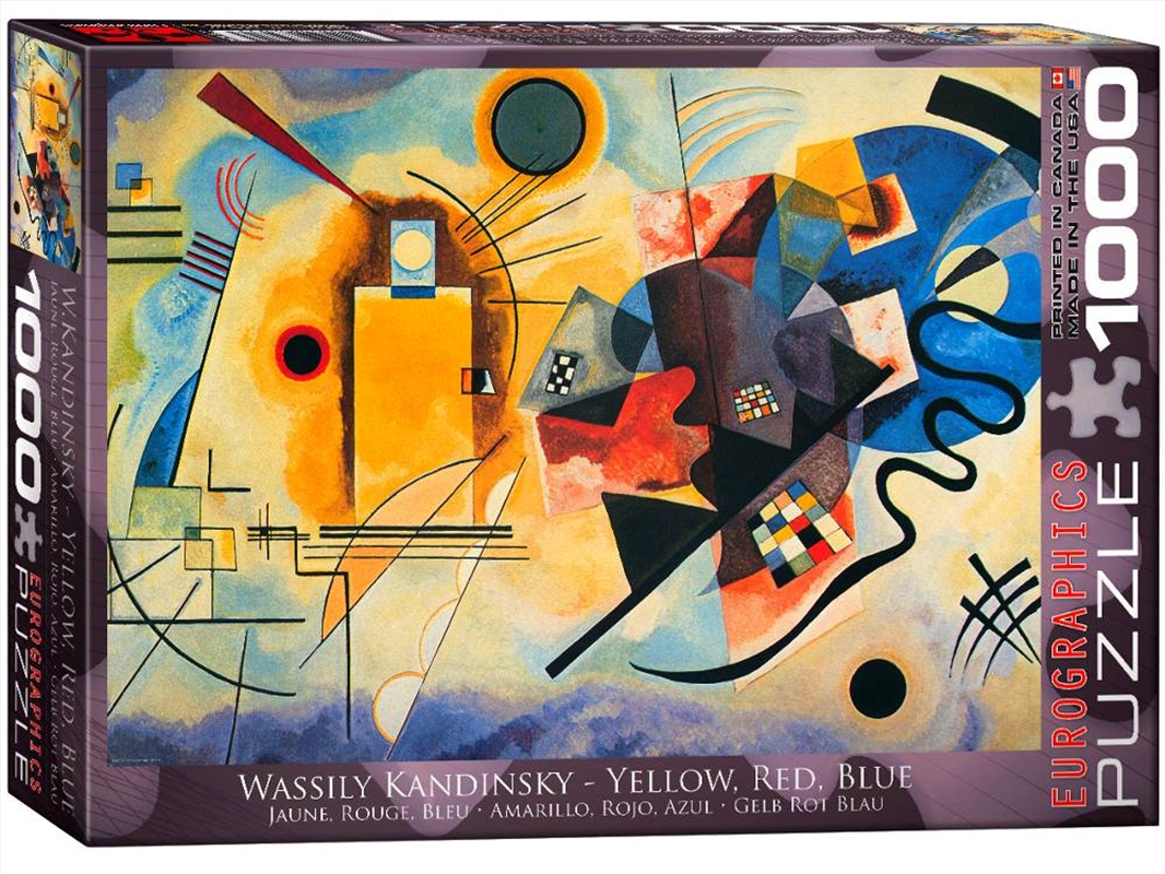 Kandinsky, Yellow Red Blue 1000 Piece/Product Detail/Jigsaw Puzzles