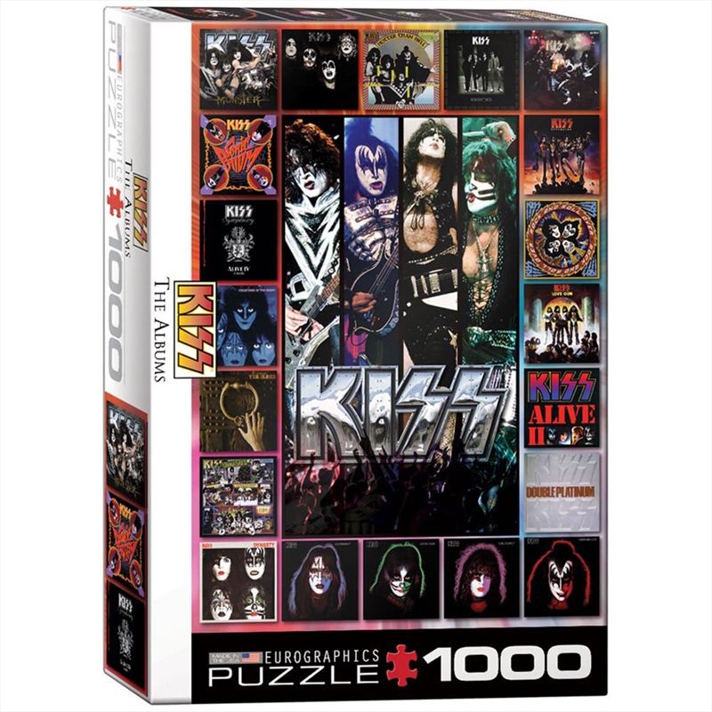 Kiss Discography Collage 1000 Piece/Product Detail/Jigsaw Puzzles