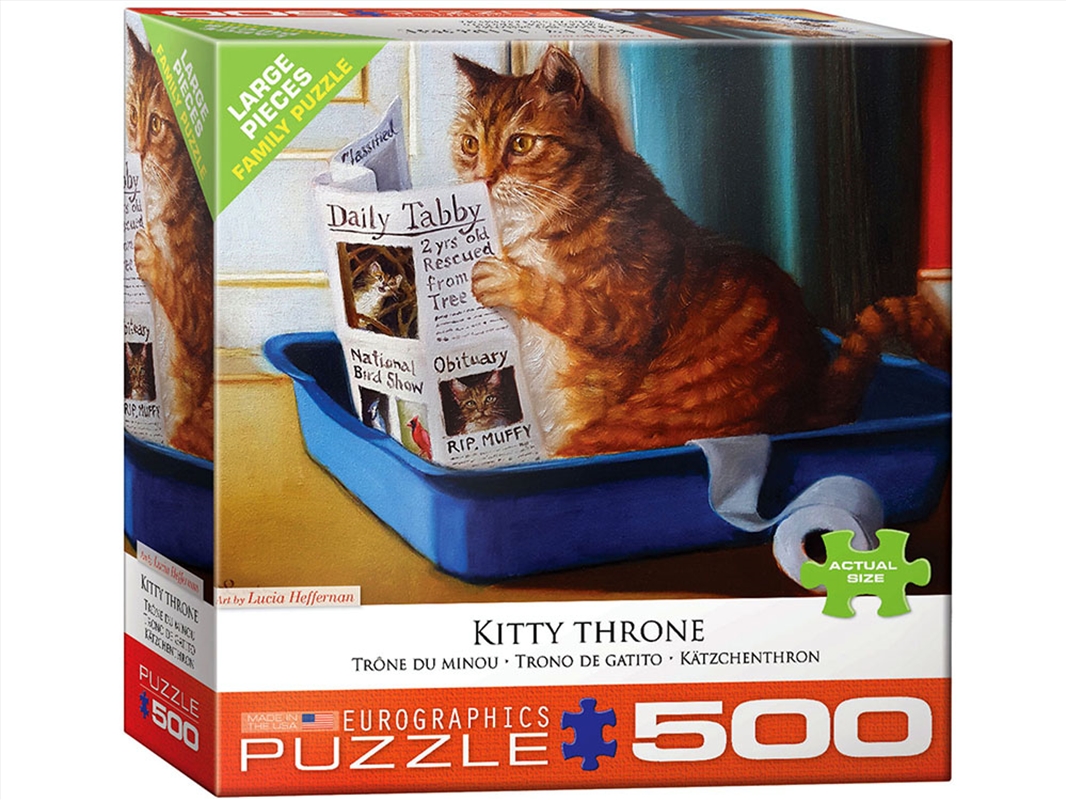 Kitty Throne 500 Piece Xl/Product Detail/Jigsaw Puzzles