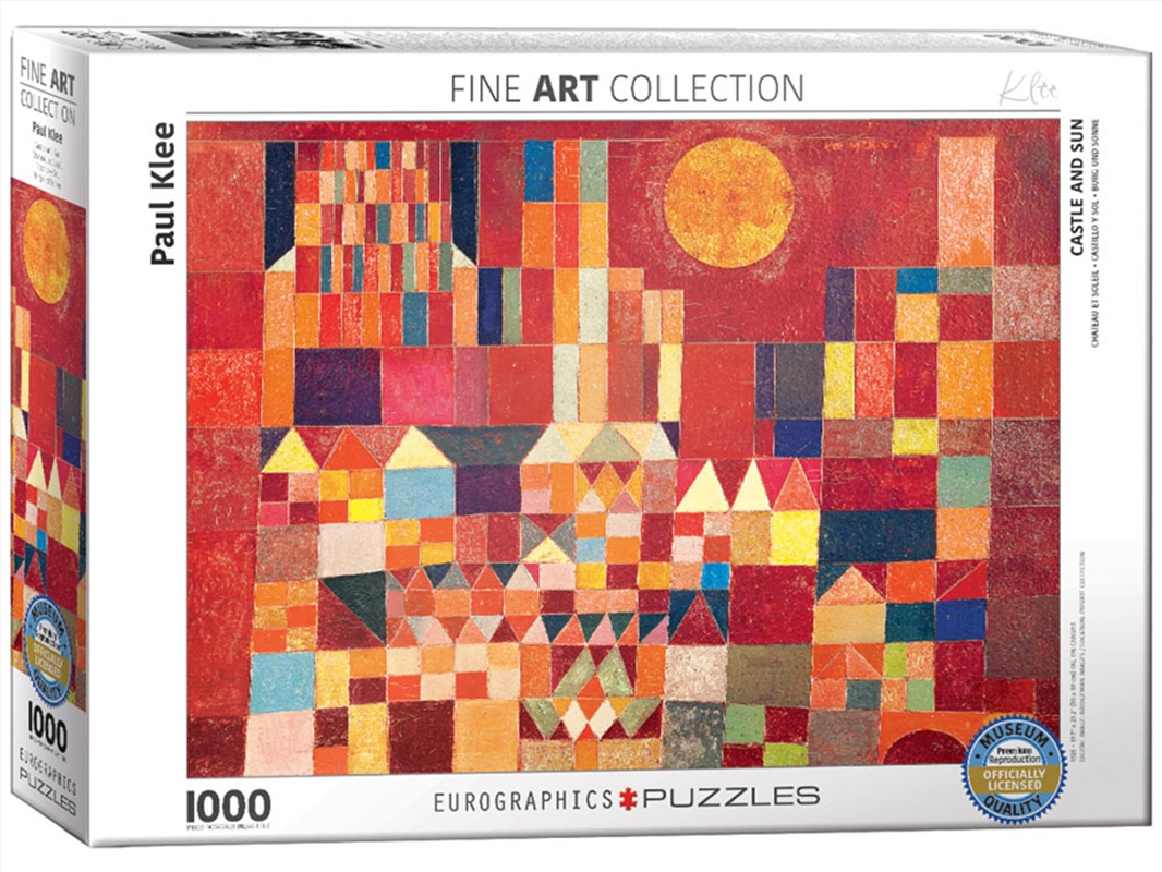 Klee, Castle & Sun 1000 Piece/Product Detail/Jigsaw Puzzles