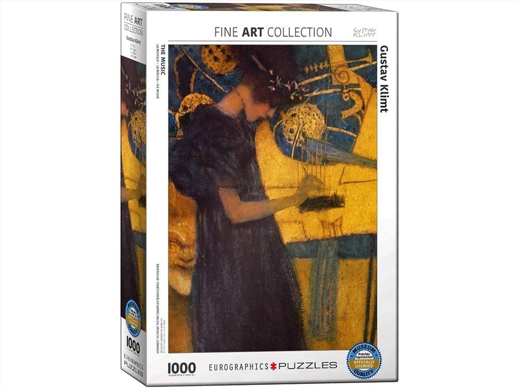 Klimt, The Music 1000 Piece/Product Detail/Jigsaw Puzzles