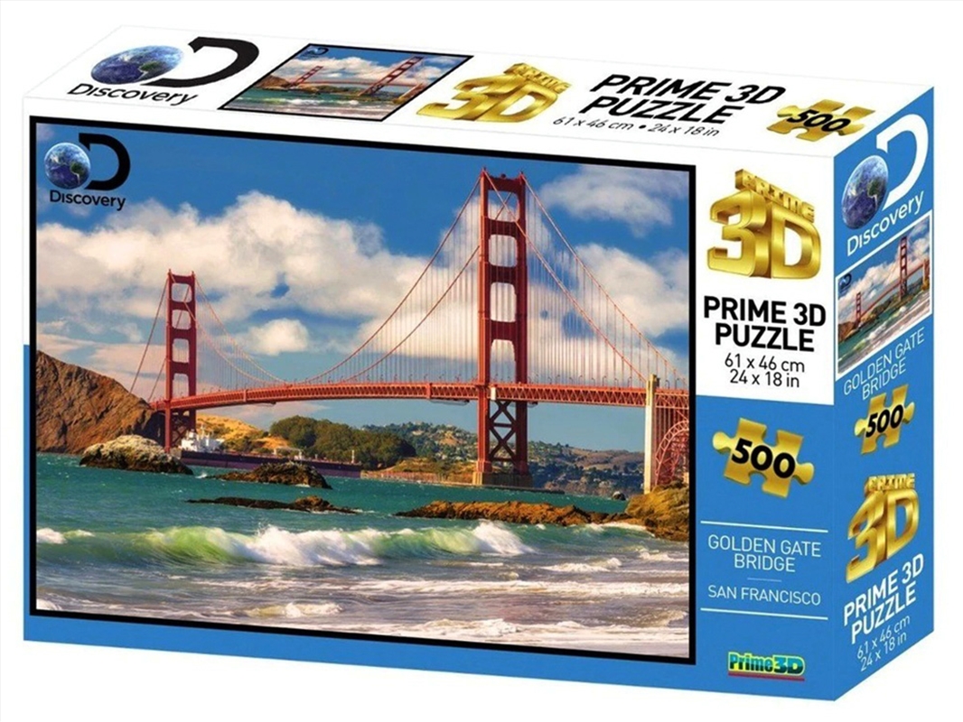 Lenticular 3d Golden Gate 500 Piece/Product Detail/Jigsaw Puzzles