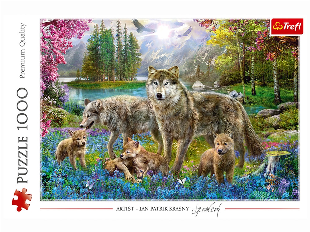 Lupine Family 1000 Piece/Product Detail/Jigsaw Puzzles