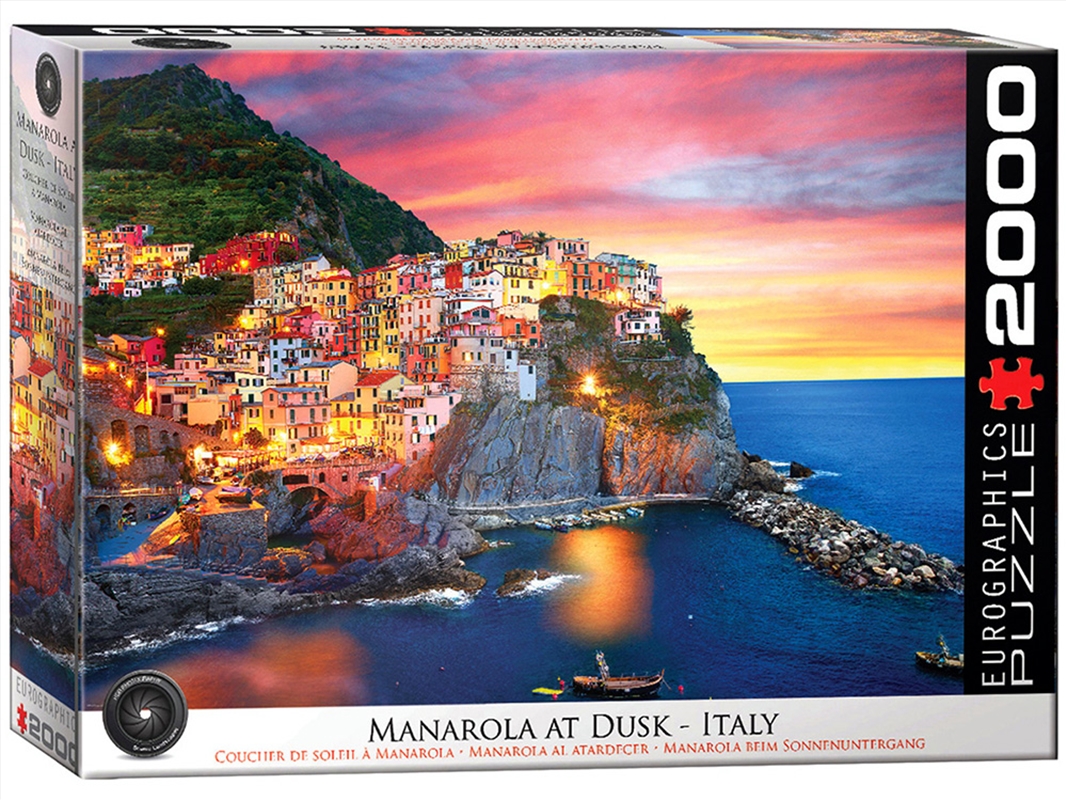 Manarola At Dusk Italy 2000 Piece/Product Detail/Jigsaw Puzzles