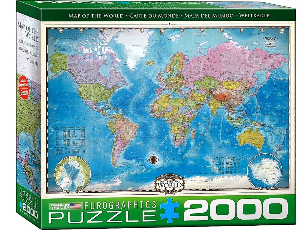 Map Of The World 2000 Piece/Product Detail/Jigsaw Puzzles