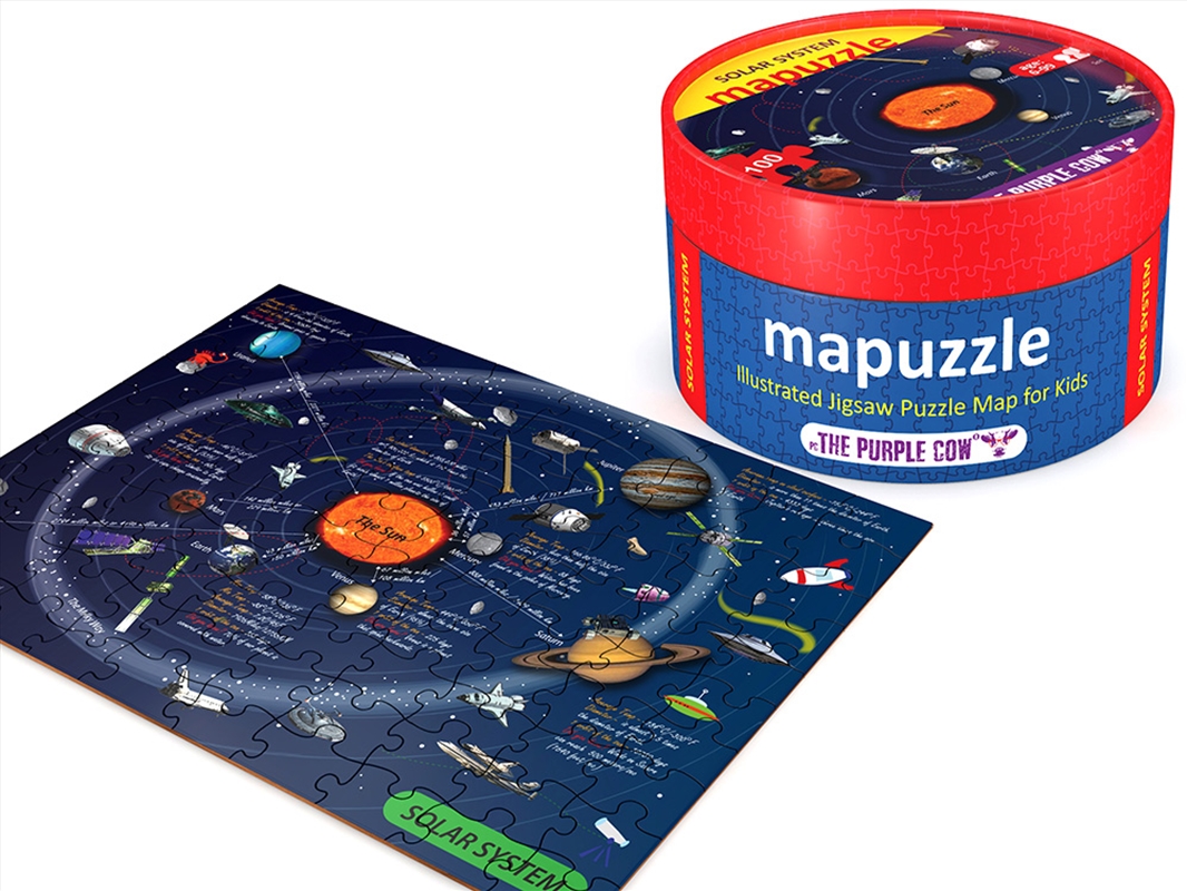 Mapuzzle Solar System 100 Piece/Product Detail/Jigsaw Puzzles