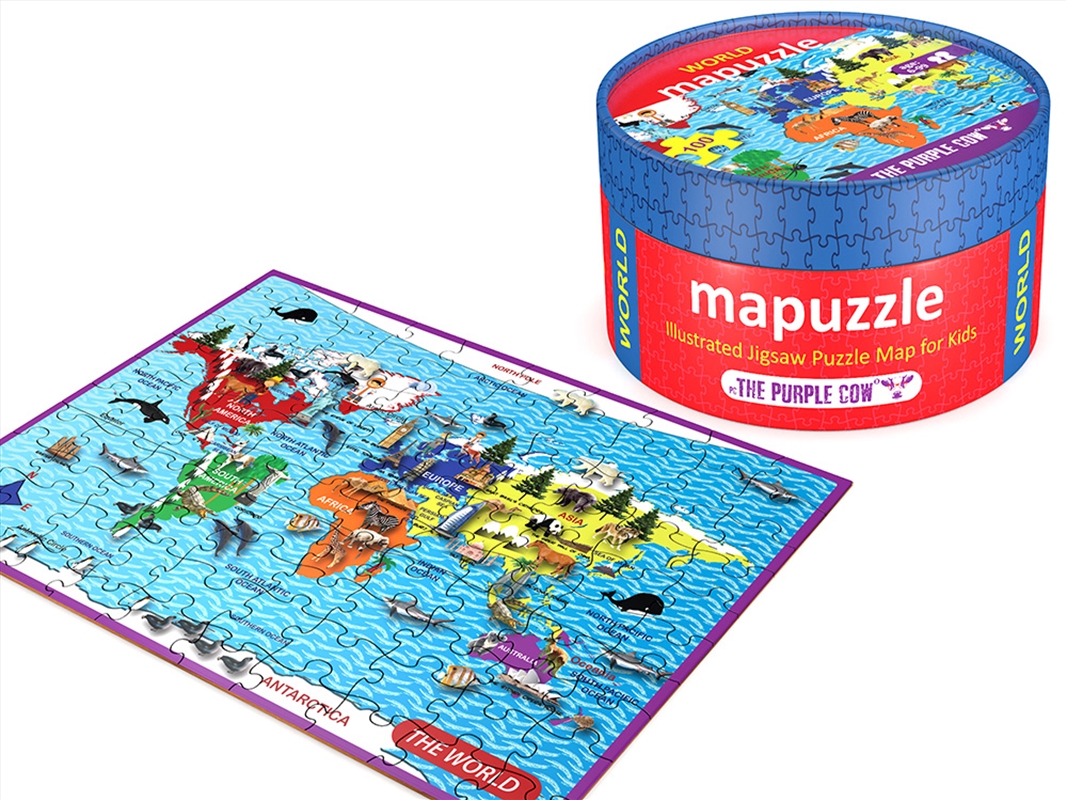 Mapuzzle World 100 Piece/Product Detail/Jigsaw Puzzles