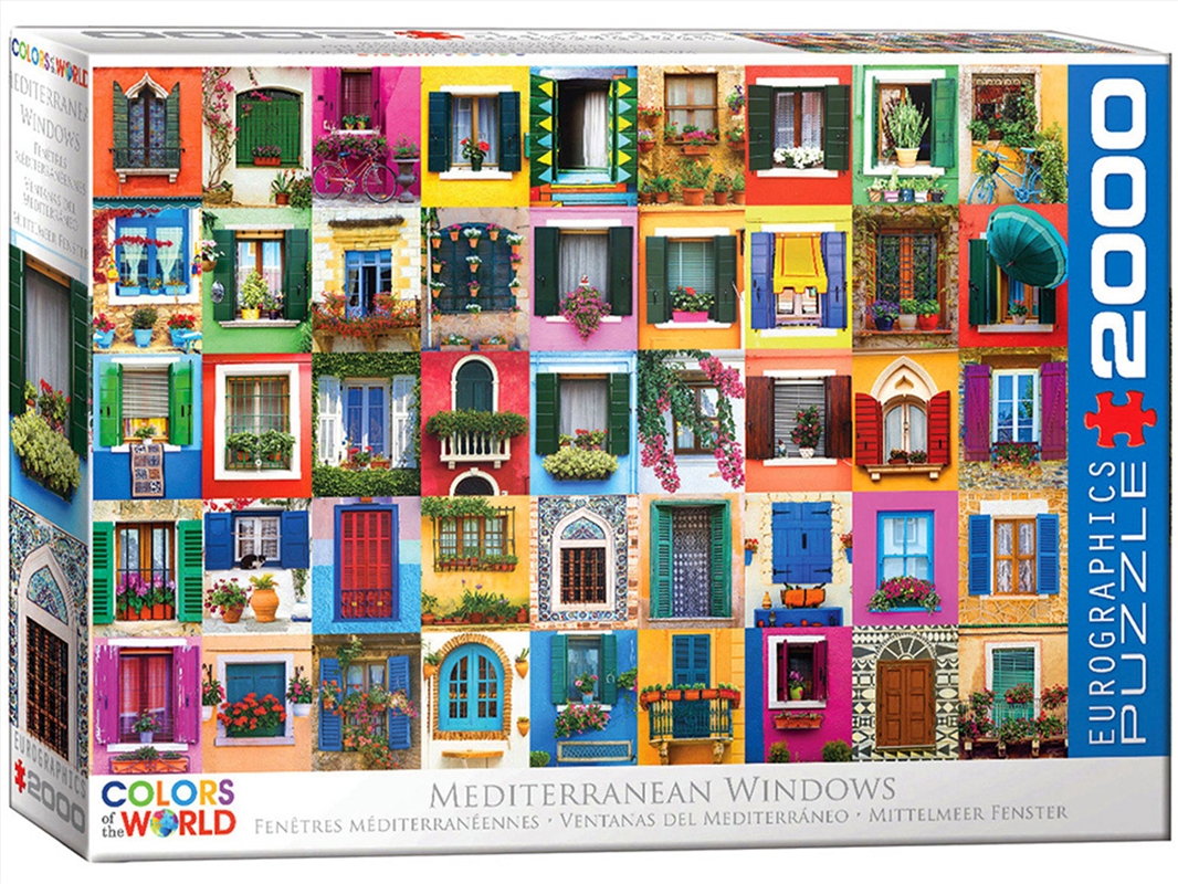 Mediterranean Windows 2000 Piece/Product Detail/Jigsaw Puzzles