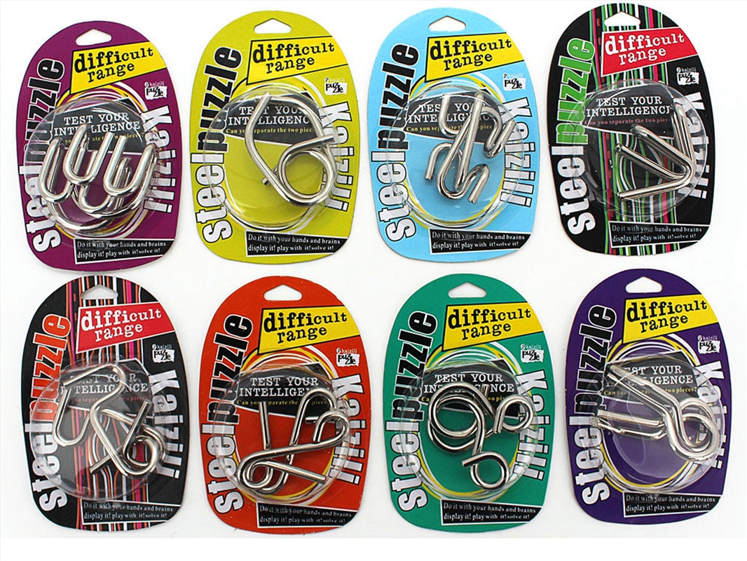 Metal Iq Puzzle (SENT AT RANDOM)/Product Detail/Adult Games