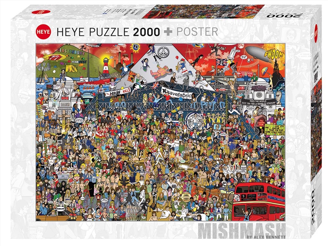 Mishmash, British Music 2000 Piece/Product Detail/Jigsaw Puzzles