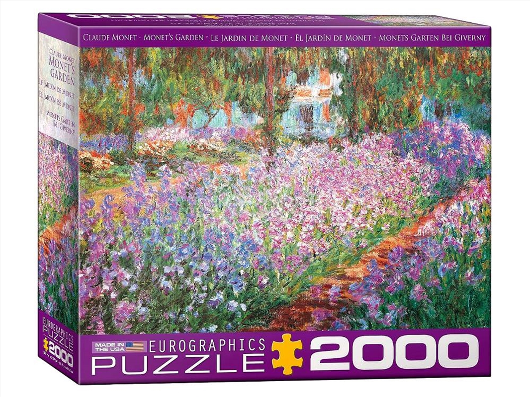 Monet, Monet's Garden 2000 Piece/Product Detail/Jigsaw Puzzles
