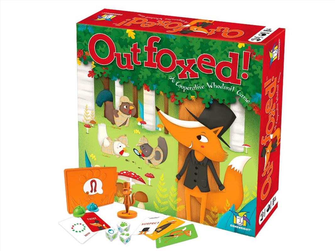Outfoxed! Whodunit Game/Product Detail/Games