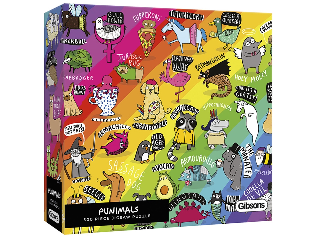 Punimals 500 Piece/Product Detail/Jigsaw Puzzles