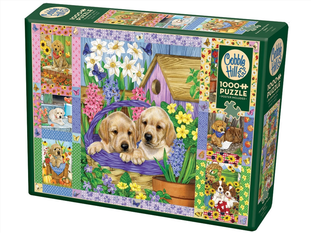 Puppies & Posies Quilt 1000 Piece/Product Detail/Jigsaw Puzzles
