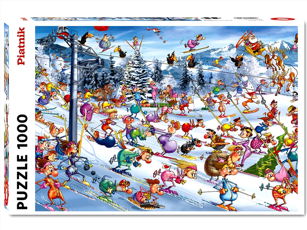 Ruyer, Holiday Skiing 1000 Piece/Product Detail/Jigsaw Puzzles