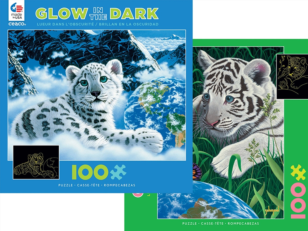 Schimmel Glow 100 Piece (SENT AT RANDOM)/Product Detail/Jigsaw Puzzles