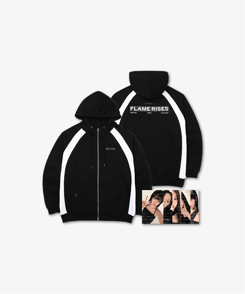 Flame Rises Tour: Black Hoodie Size S/Product Detail/KPOP Merch
