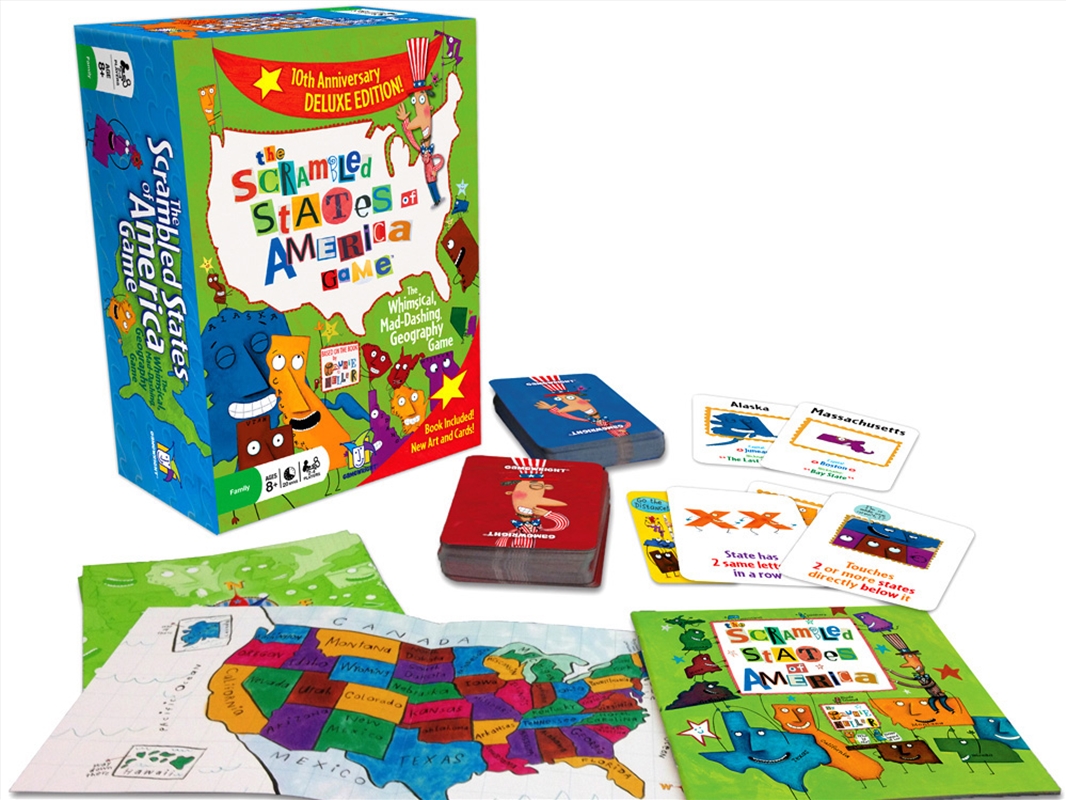 Scrambled States America Game/Product Detail/Games