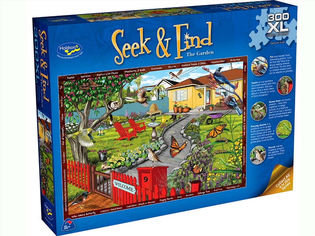 Seek & Find Garden 300 Piece Xl/Product Detail/Jigsaw Puzzles