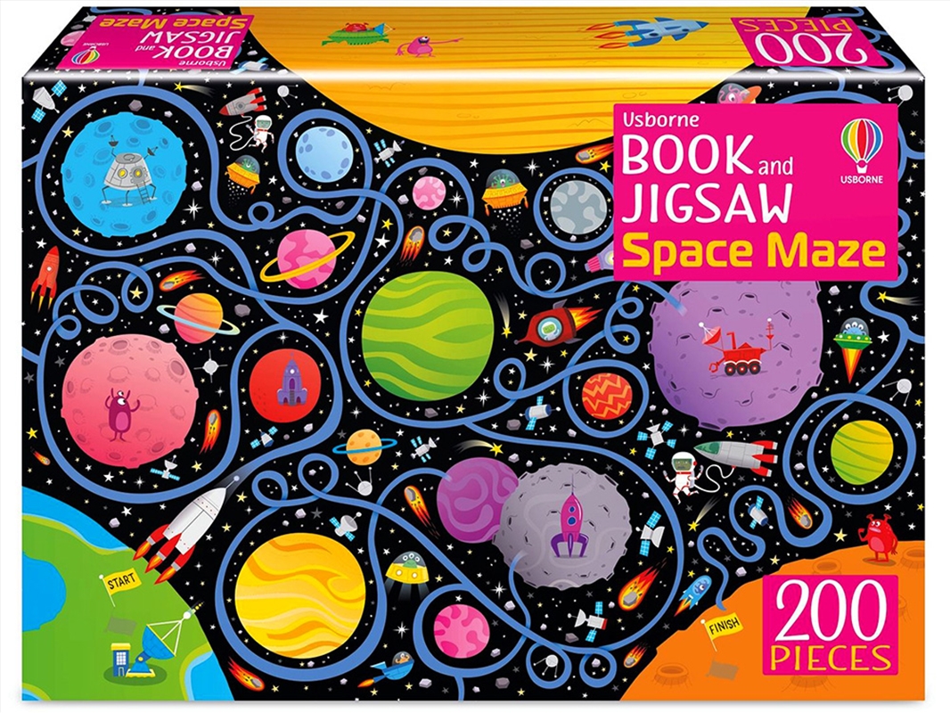 Space Maze Jigsaw & Book/Product Detail/Jigsaw Puzzles