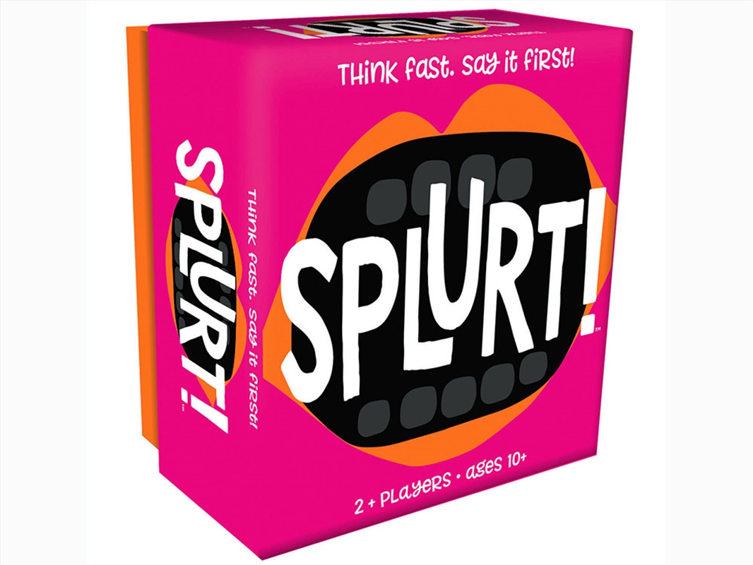 Splurt! Think Fast, Speak First/Product Detail/Card Games