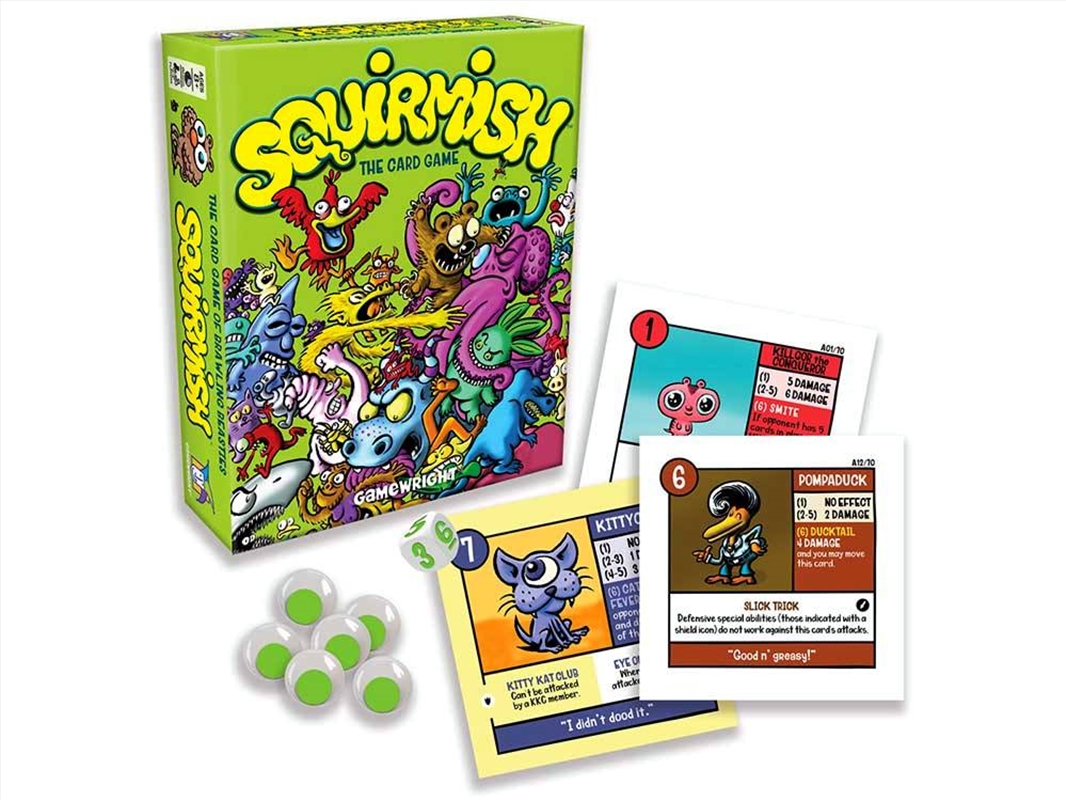 Squirmish Brawling Beasties/Product Detail/Card Games