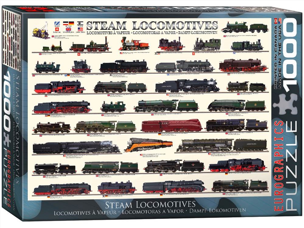 Steam Locomotives 1000 Piece/Product Detail/Jigsaw Puzzles
