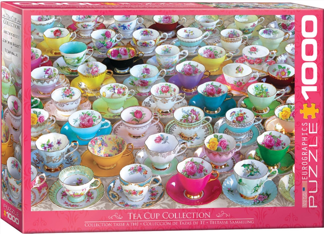 Tea Cup Collection 1000 Piece/Product Detail/Jigsaw Puzzles