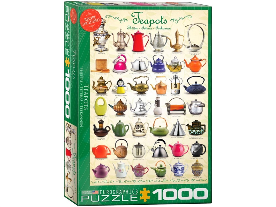 Teapots 1000 Piece/Product Detail/Jigsaw Puzzles