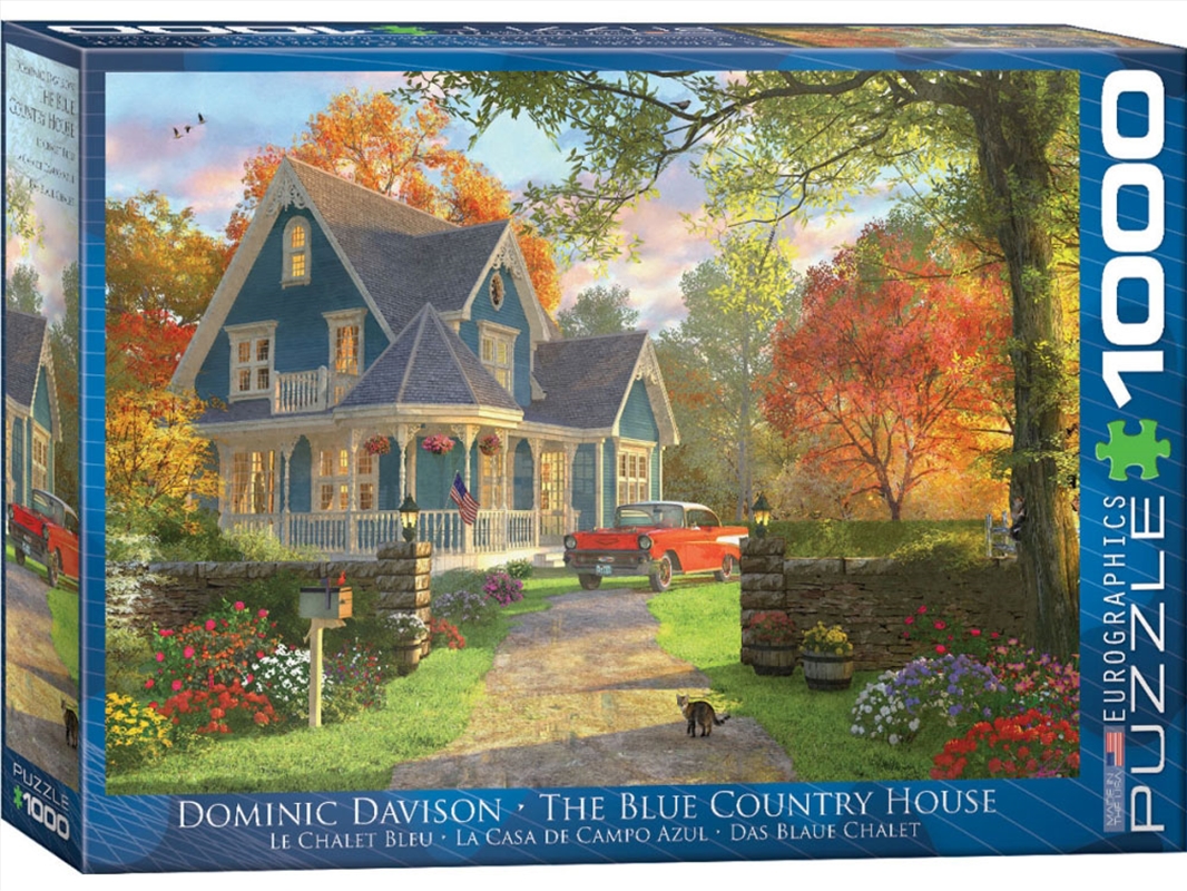 The Blue Country House 1000 Piece/Product Detail/Jigsaw Puzzles