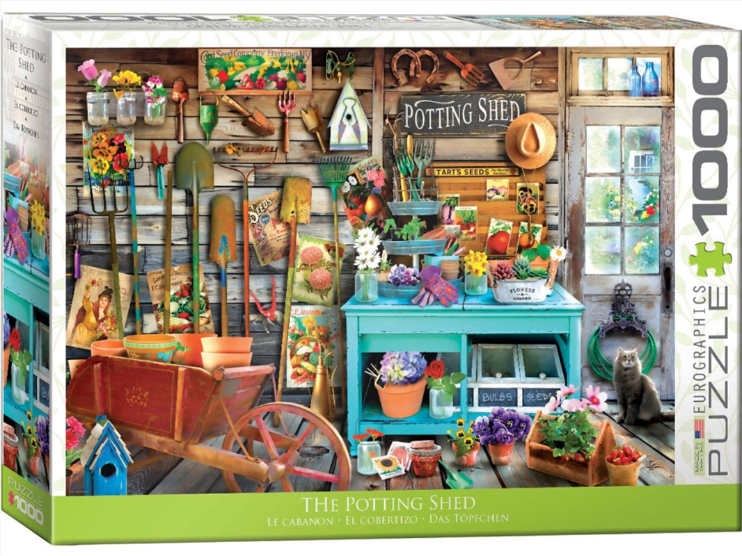 The Potting Shed 1000 Piece/Product Detail/Jigsaw Puzzles