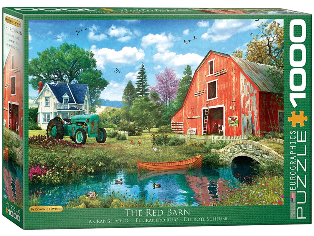 The Red Barn 1000 Piece/Product Detail/Jigsaw Puzzles