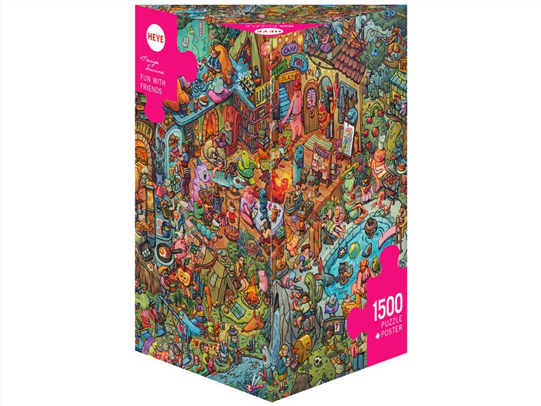 Tiurina, Fun With Friends 1500 Piece/Product Detail/Jigsaw Puzzles