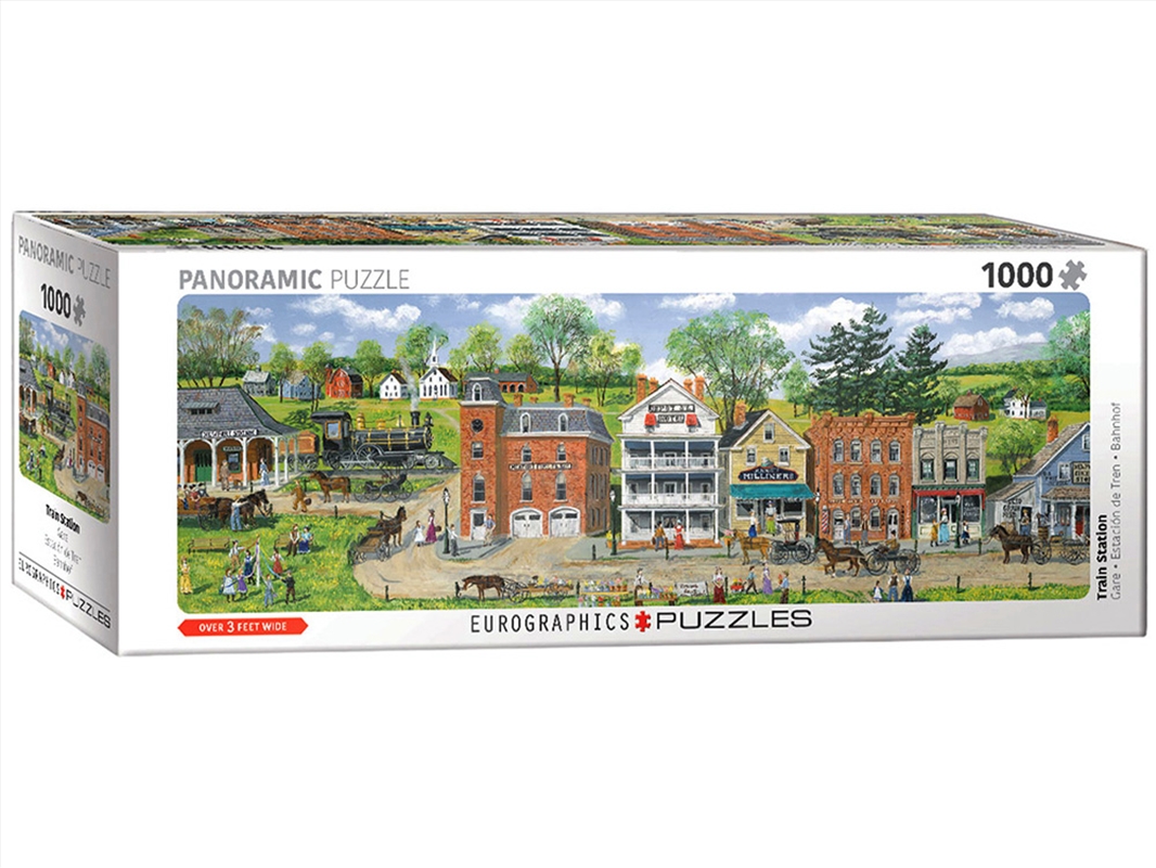 Train Station Panoramic 1000 Piece/Product Detail/Jigsaw Puzzles