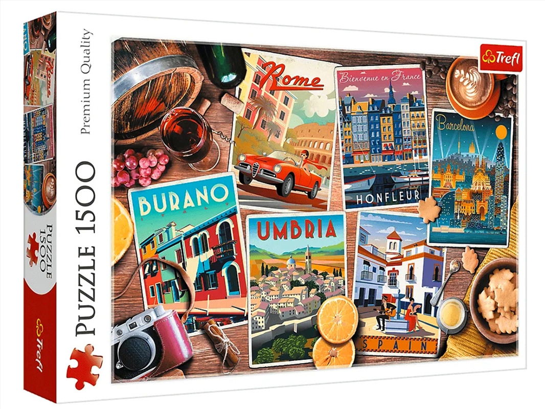 Traveling Around Europe 1500 Piece/Product Detail/Jigsaw Puzzles