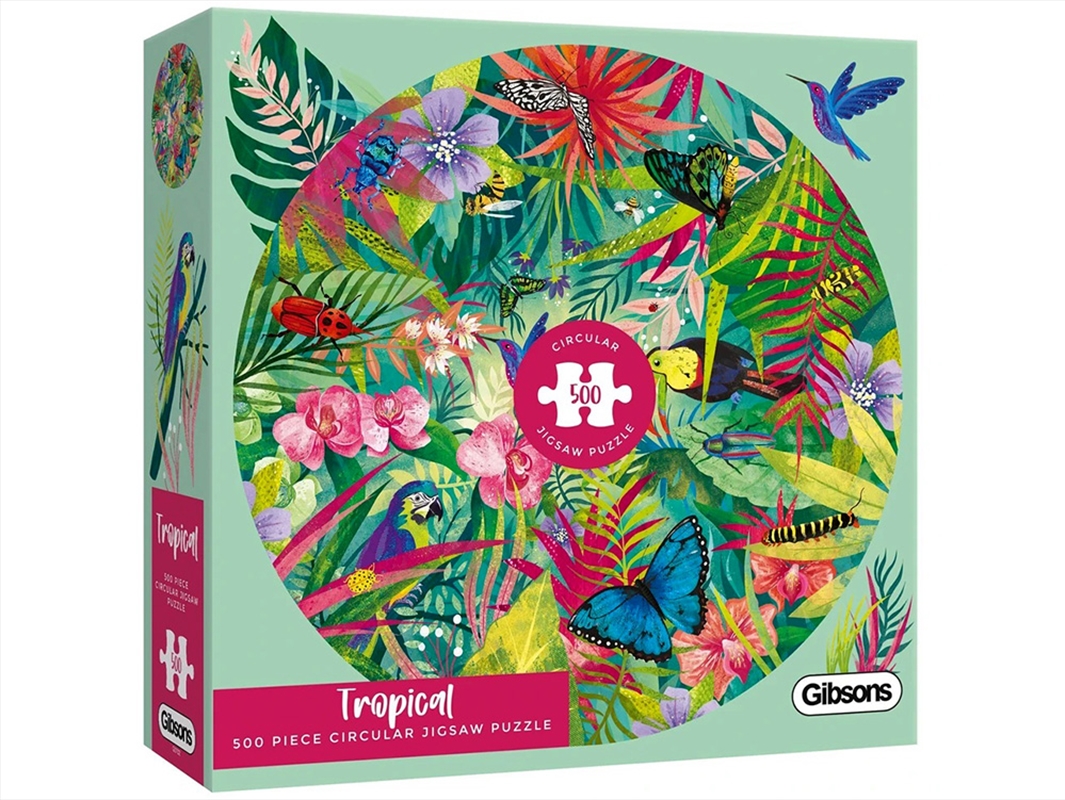 Tropical Circular 500 Piece/Product Detail/Jigsaw Puzzles