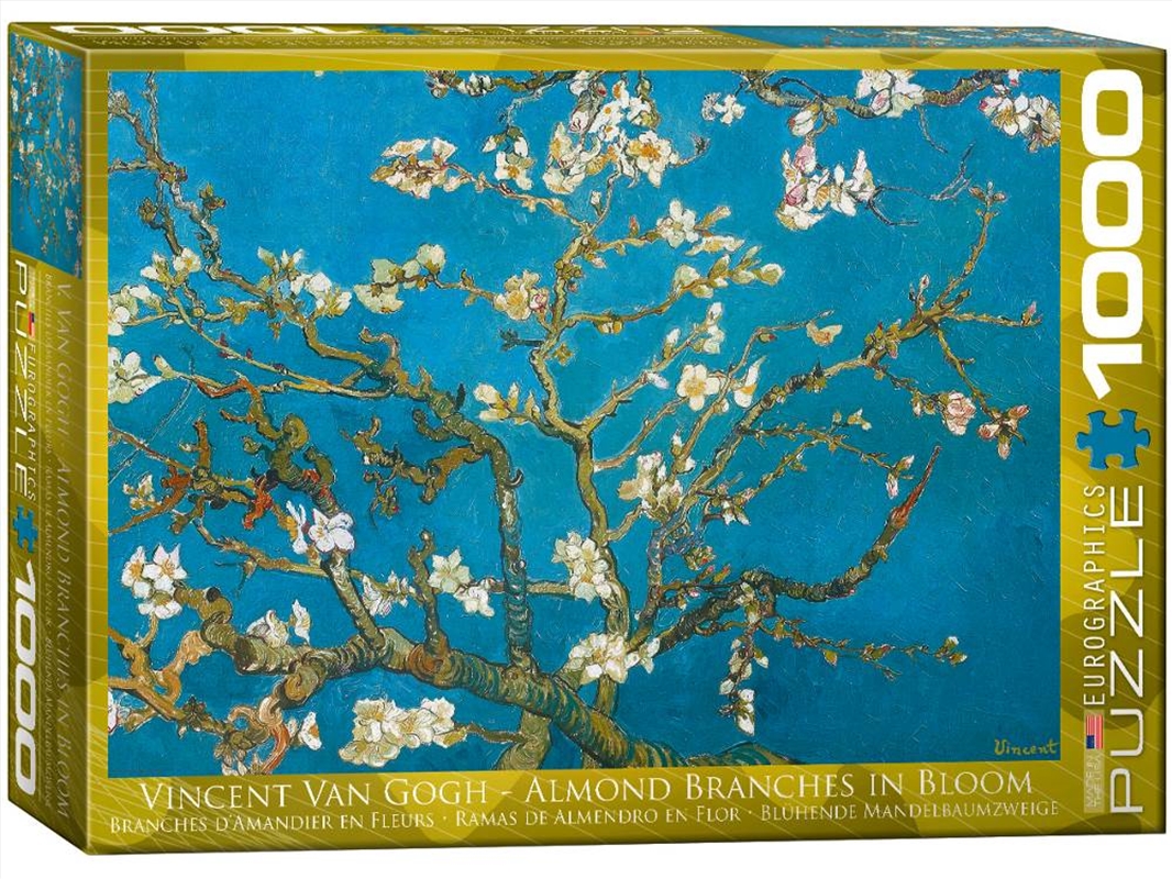 Van Gogh, Almond Tree Branches 1000 Piece/Product Detail/Jigsaw Puzzles