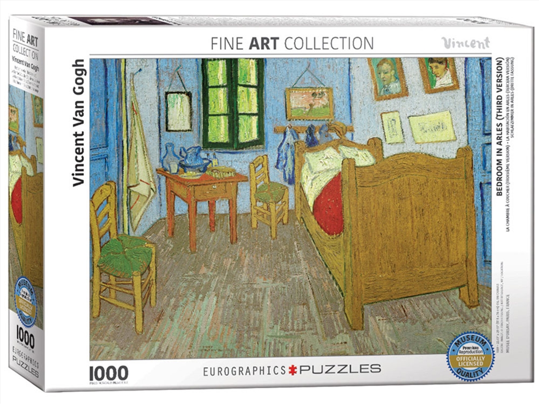Van Gogh, Bedroom In Arles 1000 Piece/Product Detail/Jigsaw Puzzles