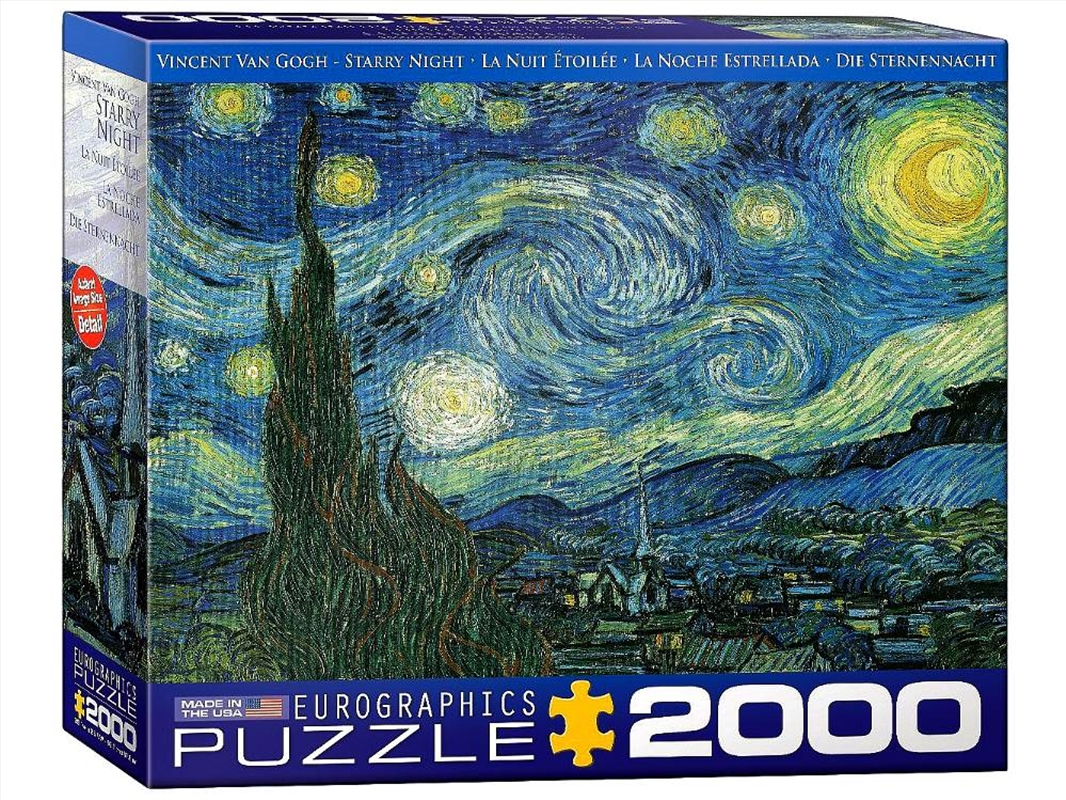 Van Gogh, Starry Night 2000 Piece/Product Detail/Jigsaw Puzzles
