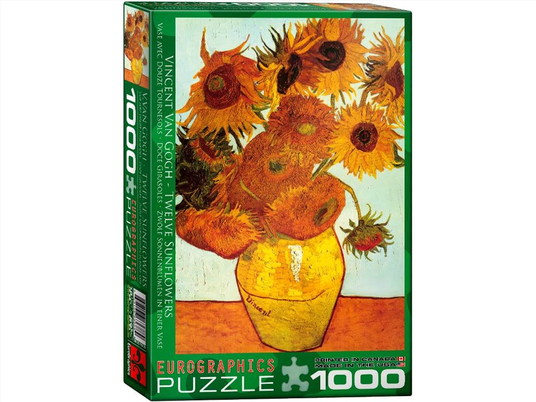 Van Gogh, Twelve Sunflowers 1000 Piece/Product Detail/Jigsaw Puzzles