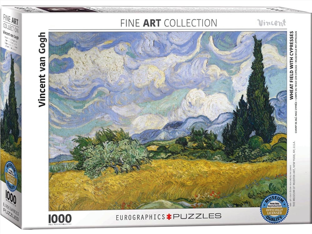 Van Gogh, Wheat Field 1000 Piece/Product Detail/Jigsaw Puzzles