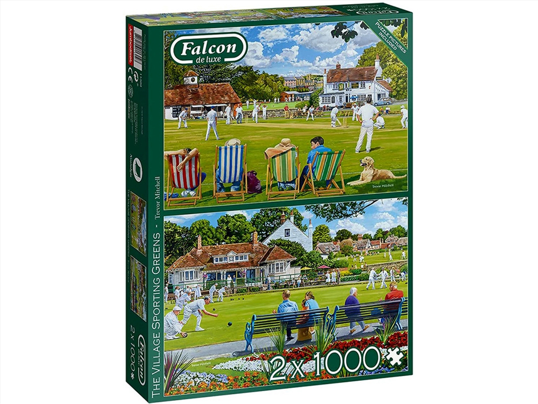 Village Sporting Green 2 x 1000 Piece/Product Detail/Jigsaw Puzzles