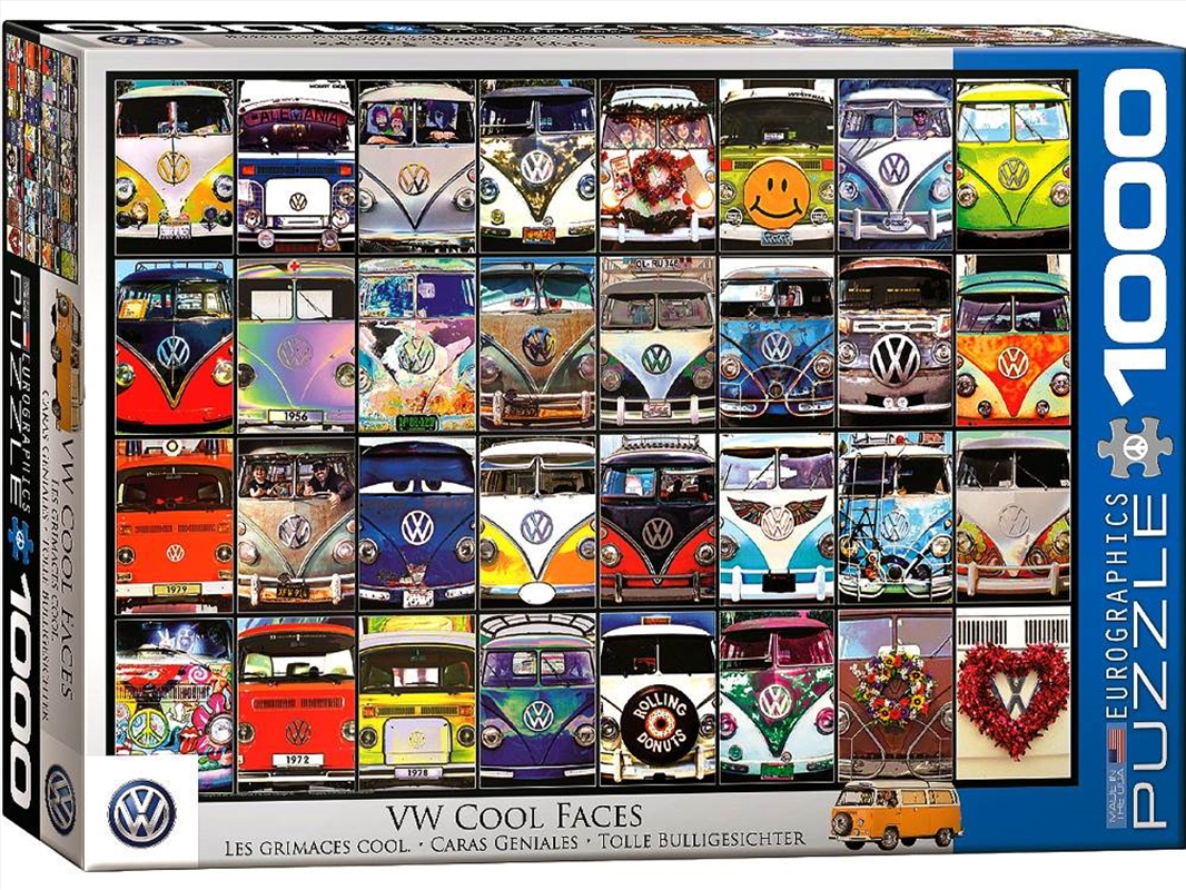 Vw Cool Faces 1000 Piece/Product Detail/Jigsaw Puzzles