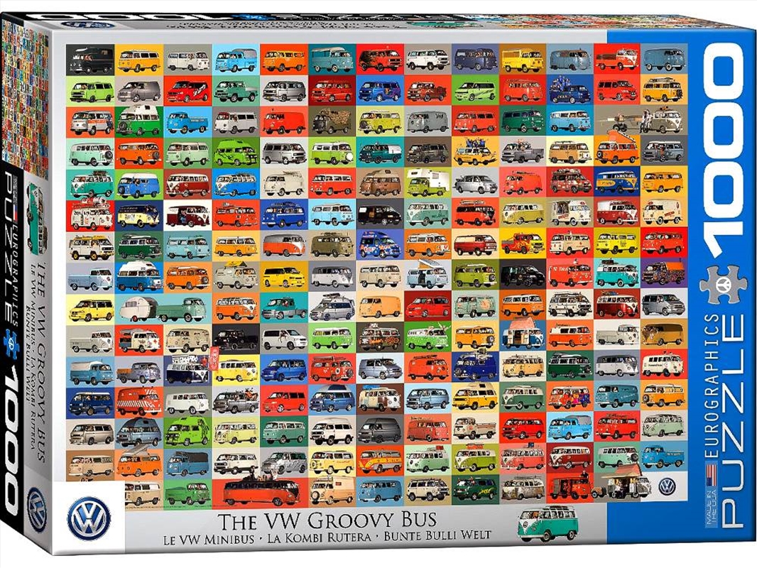 Vw Groovy Bus 1000 Piece/Product Detail/Jigsaw Puzzles